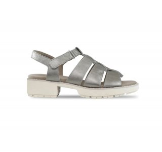Munro Sandals | WOMEN'S MARLEY-Sivler Metallic